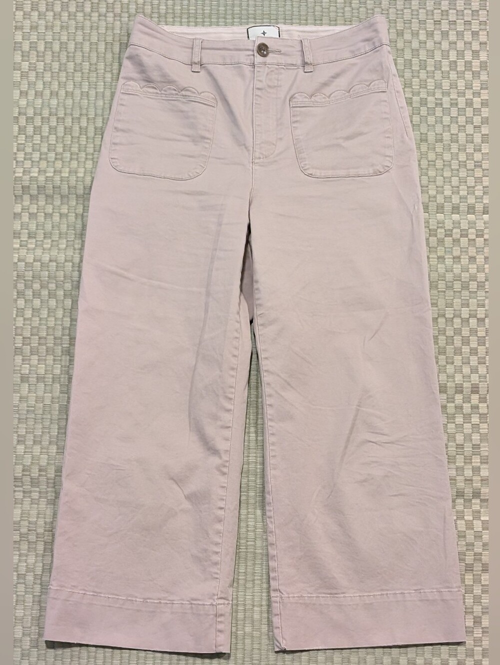Tuckernuck Wide Leg Davis Pants Khaki Women's Size 6